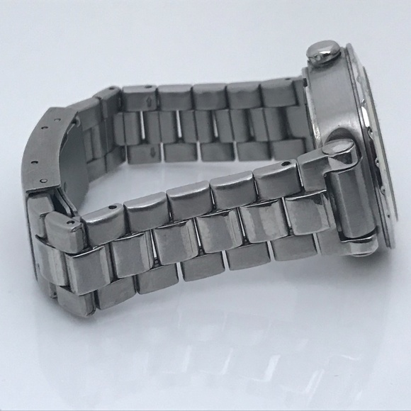 Fossil Ladies Watch Silver White Tone Date Calenda - Picture 3 of 8